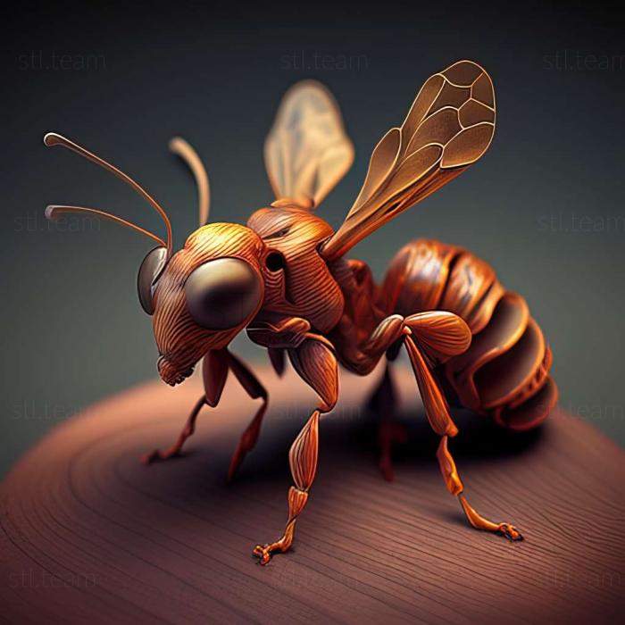 3D модель Lasius mixtus (STL)